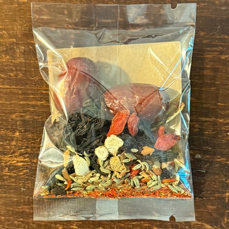 灯香妃茶『 茶縁オリジナル・ブレンド薬膳茶 〜 ポカポカの素 』