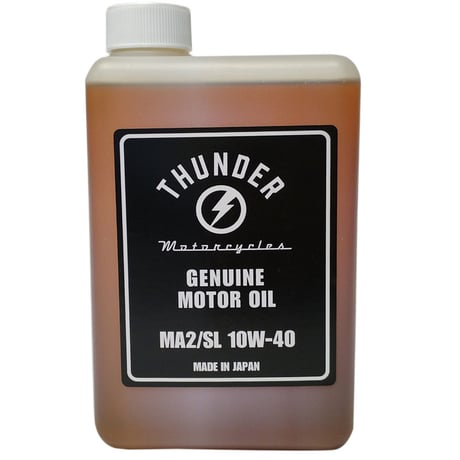 THUNDER MOTORCYCLES 　サンダー250　純正オイル　10W-40 100%化学合成 （1L）　エンジンオイル　ENGINE OIL