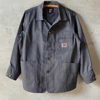 BLUCO×COFFEE & MOTORCYCLE T/Cカバーオール グレー