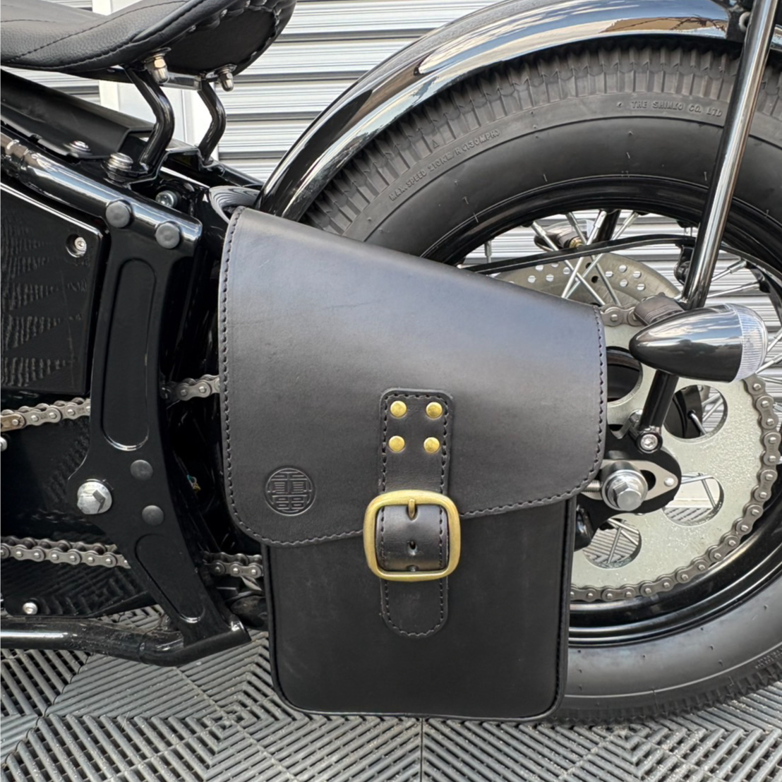THUNDER MOTORCYCLES オリジナル本革サドルバッグ | Thunder Mot