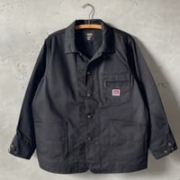 BLUCO×COFFEE & MOTORCYCLE T/Cカバーオール ブラック