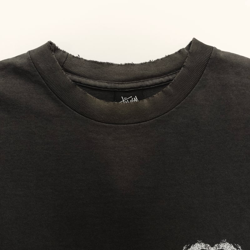 stussy × samurai champloo DRAGON SS LINK tee sh