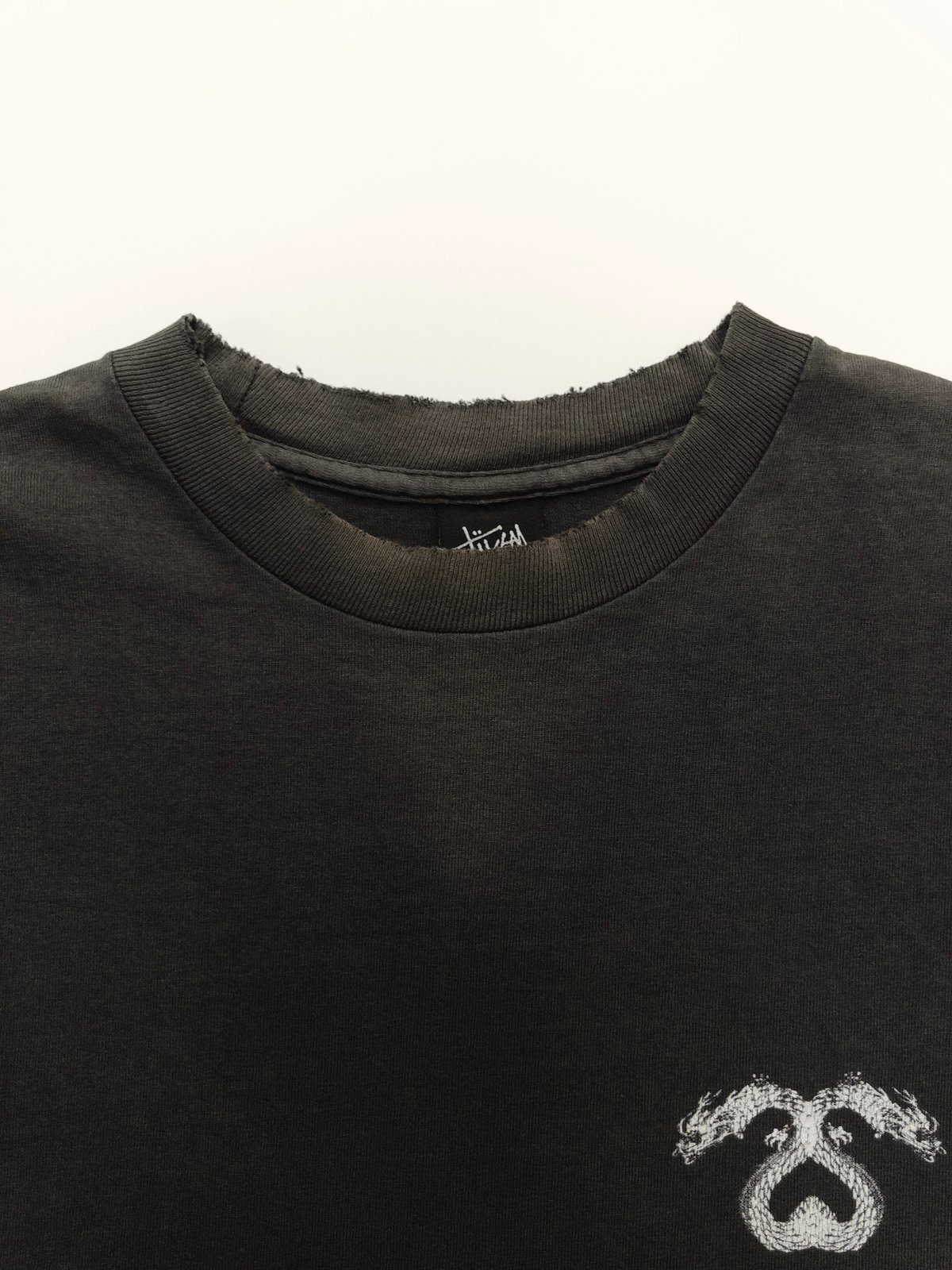 stussy × samurai champloo DRAGON SS LINK tee sh