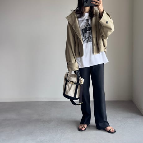 ワイドすぎないワイドパンツ