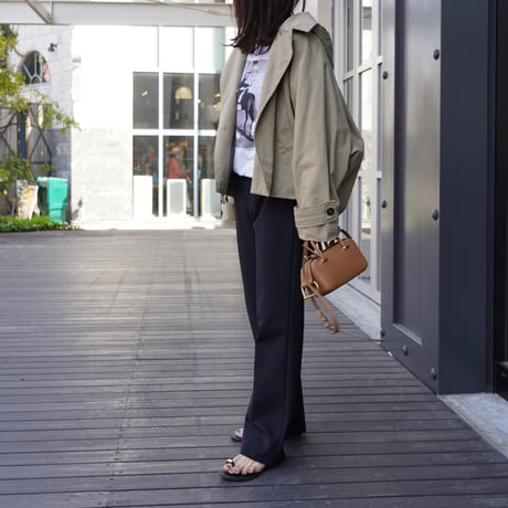 ワイドすぎないワイドパンツ