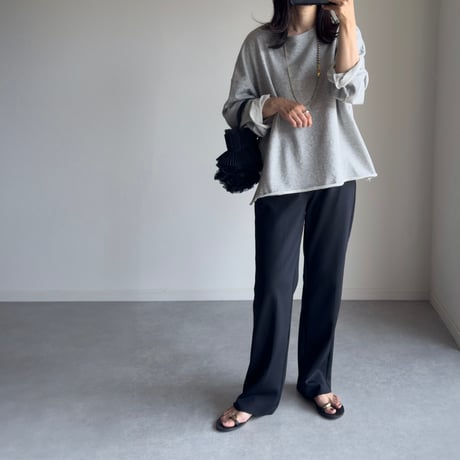 ワイドすぎないワイドパンツ