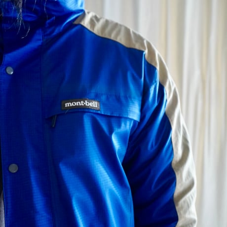 old mont-bell good color nylon jkt