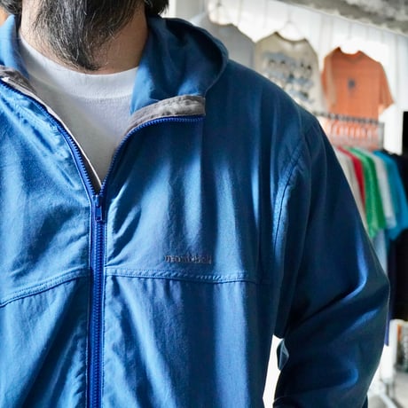 old mont-bell zip hoodie jkt