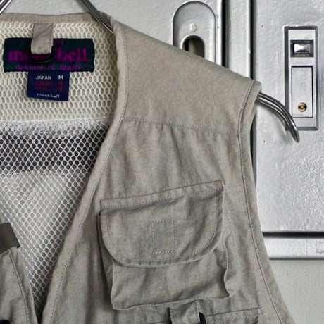 old mont-bell fishing vest