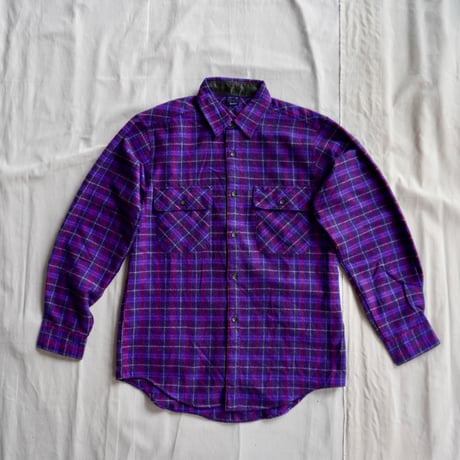 old mont-bell plaid shirt