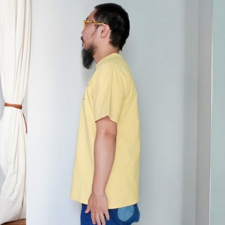 old mont-bell good print Tee
