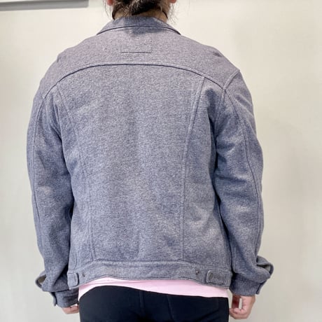 levi's sweat trucker jacket