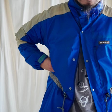old mont-bell good color nylon jkt