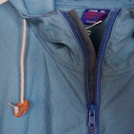 old mont-bell zip hoodie jkt