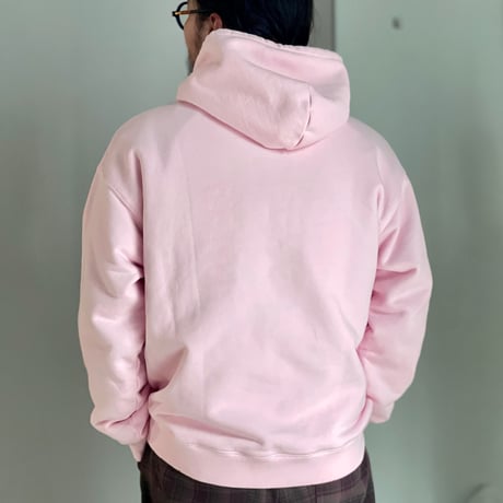 N.C.  "Goodbye Boredom"  HOODIE pink