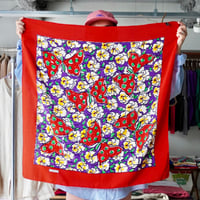 GIVENCHY BIG SCARF silk