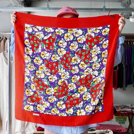 GIVENCHY BIG SCARF silk