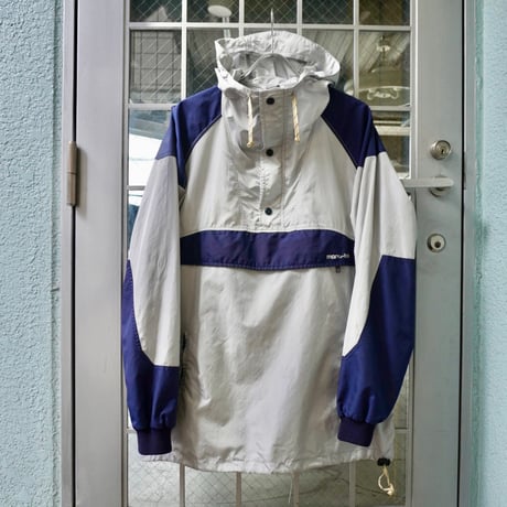 old mont-bell 2tone nylon anorak