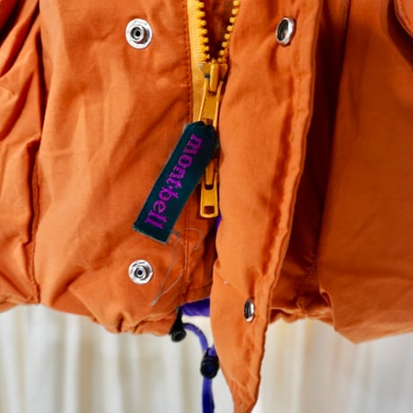 old mont-bell down jacket
