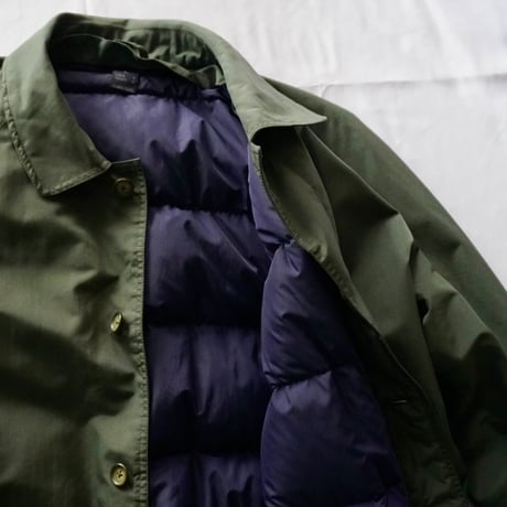 old mont-bell nylon coat  with down liner