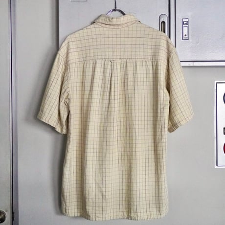 old mont-bell  Guatemalan Hand Woven shirts S/S