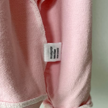 N.C.  "Goodbye Boredom"  HOODIE pink