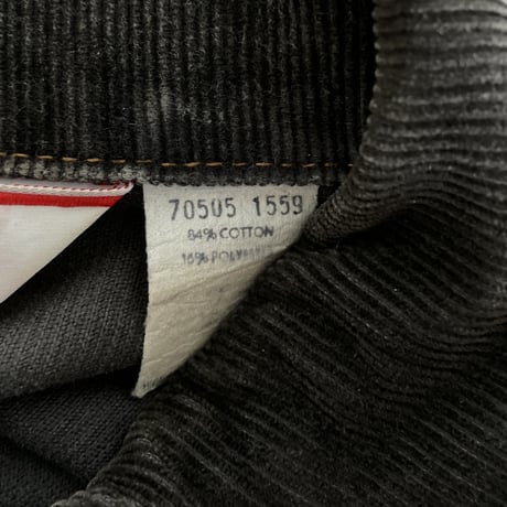 Levi's 70505 cords black