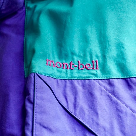 old mont-bell good color nylon jkt