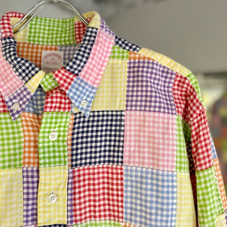 BROOKS BROTHERS PATCHWORK SHIRT