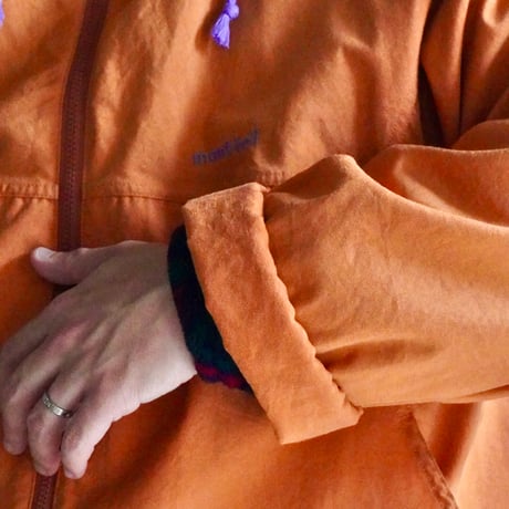 old mont-bell awesome color nylon jacket