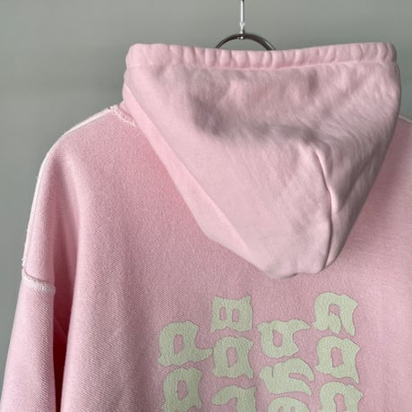 N.C.  "Goodbye Boredom"  HOODIE pink