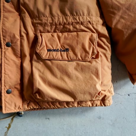 old mont-bell down jacket