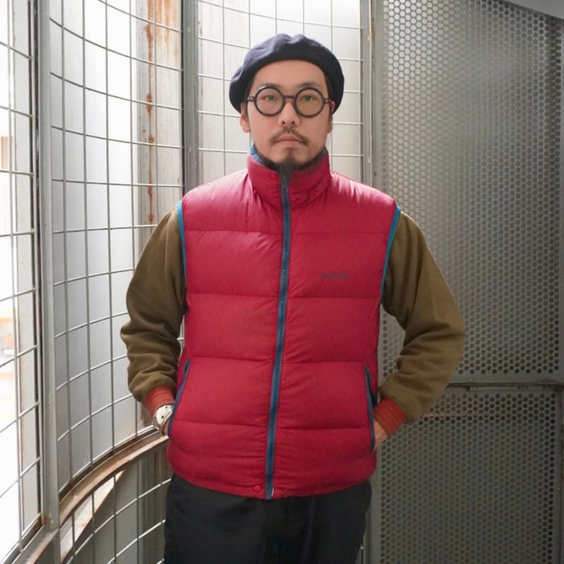 old mont-bell down vest reversible | HIGE OSAK