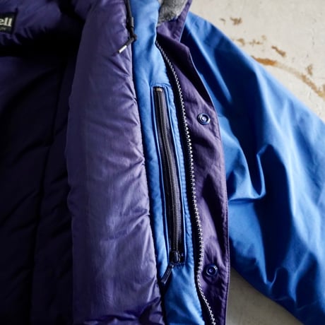 old mont-bell puffer coat