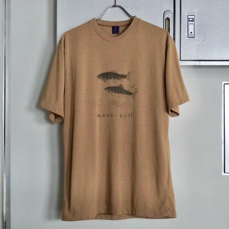 old mont-bell print Tee