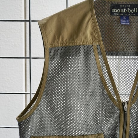 old mont-bell mesh vest