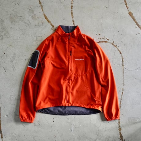 old mont-bell soft shell jacket cycling