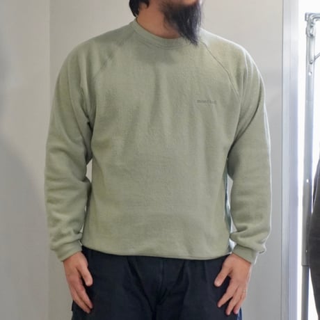 old mont-bell fleece sweat