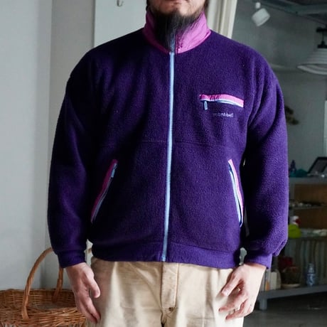 old mont-bell fleece jacket