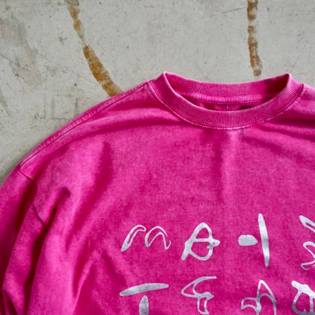 mate sweat  pink × silver