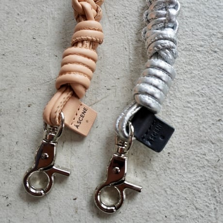 A SCENE Design paracord strap -leather-