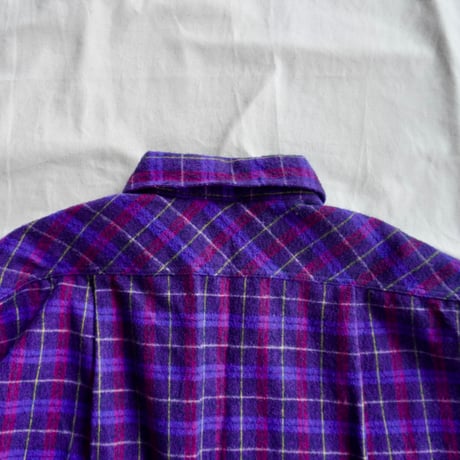 old mont-bell plaid shirt