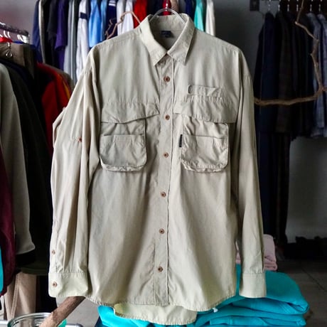 old mont-bell fishing shirt