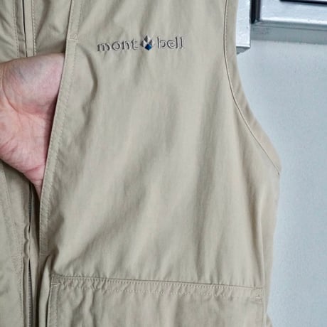 old mont-bell trekking vest
