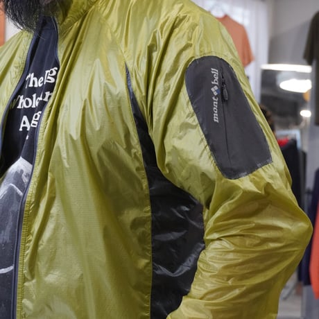 old mont-bell light weight nylon jacket