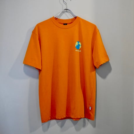 old mont-bell good print Tee
