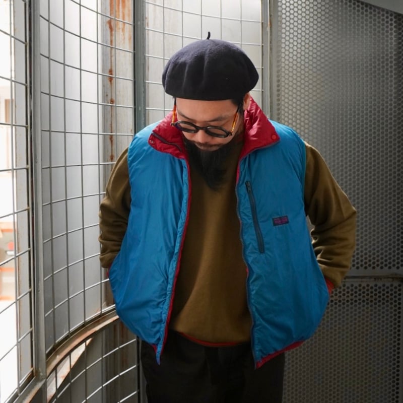 old mont-bell down vest reversible | HIGE OSAK