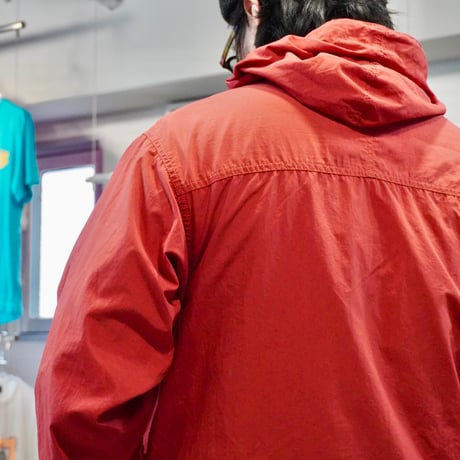 old mont-bell nylon anorak