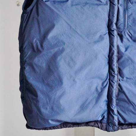 old mont-bell down vest reversible