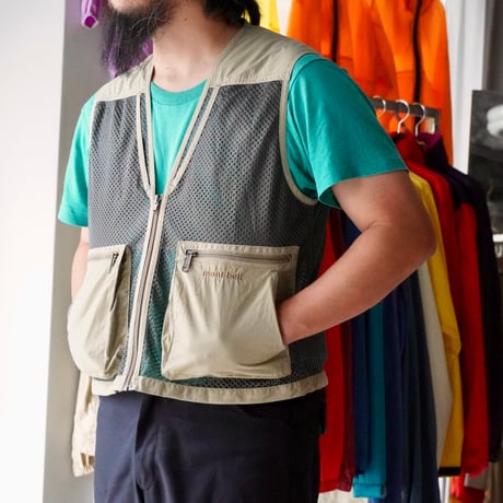 old mont-bell mesh vest